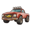 Off-road pickup truck